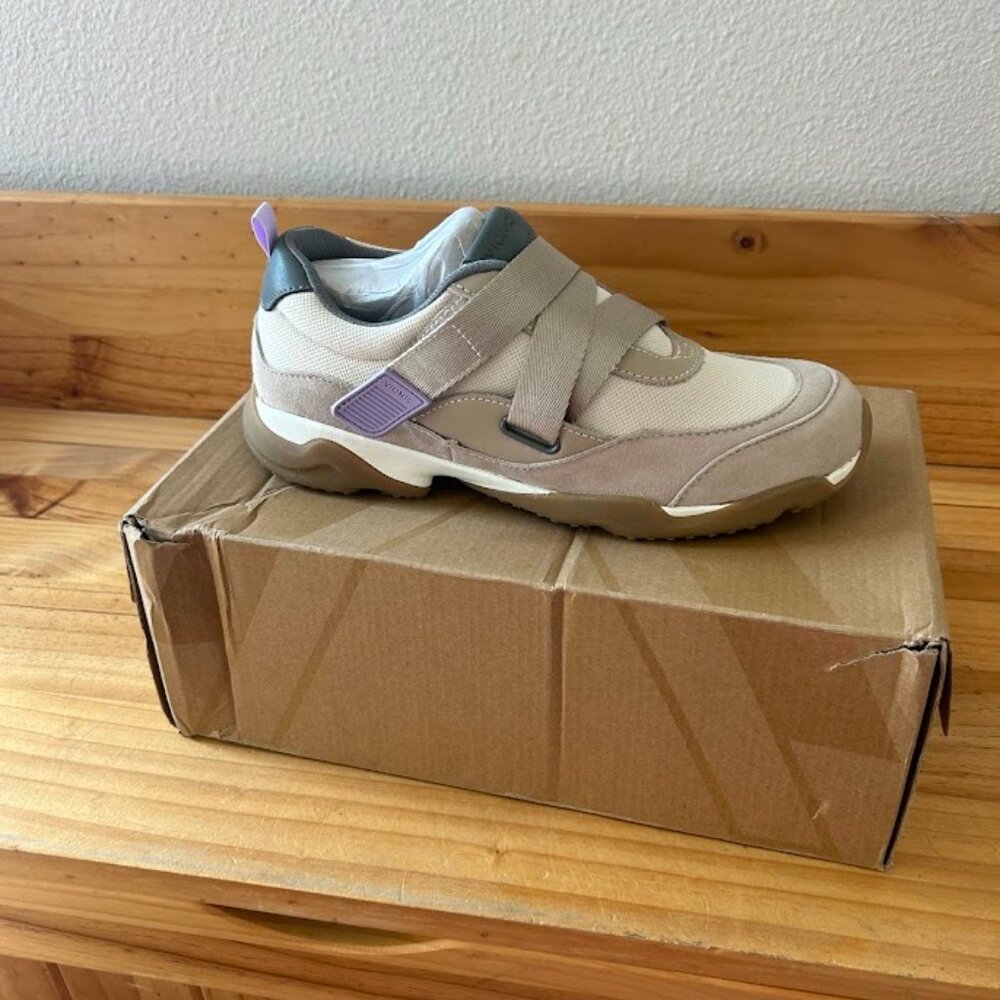 ✨ Vionic Walker Classic Taupe Sneakers ✨ Women’s 9.5 ⭐ NIB - Picture 5 of 6